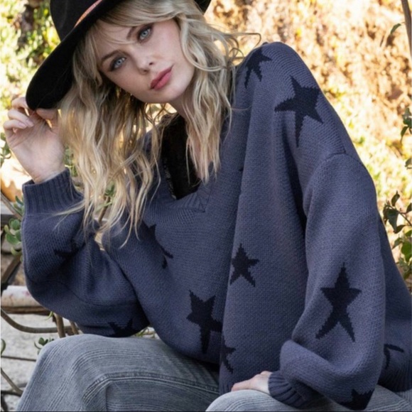 Jaxie’s Unique Sweaters - Soft Star Sweater